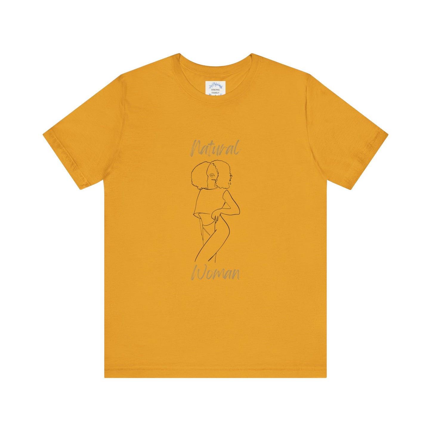 Natural Woman Pose (BL) Short Sleeve T-Shirt