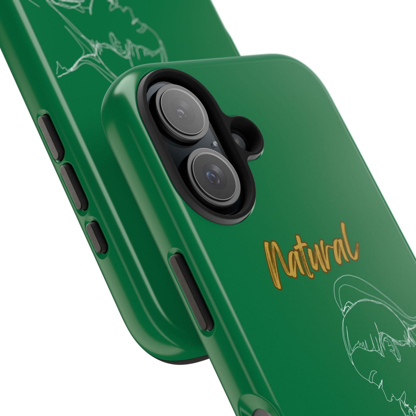 Natural Woman New Life (WL)Tough Phone Cases DARK GREEN