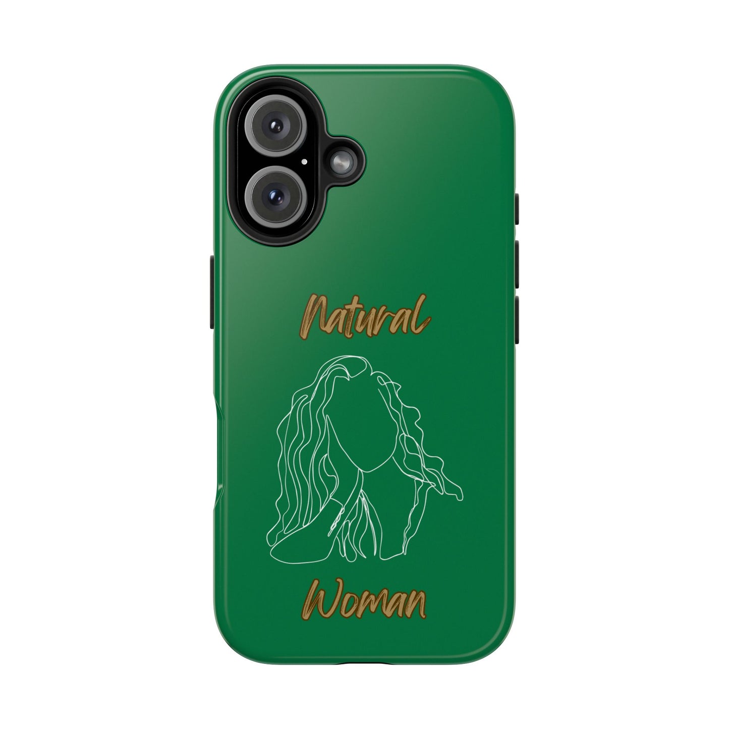 Natural Woman Relaxed (WL) Tough Phone Cases DARK GREEN