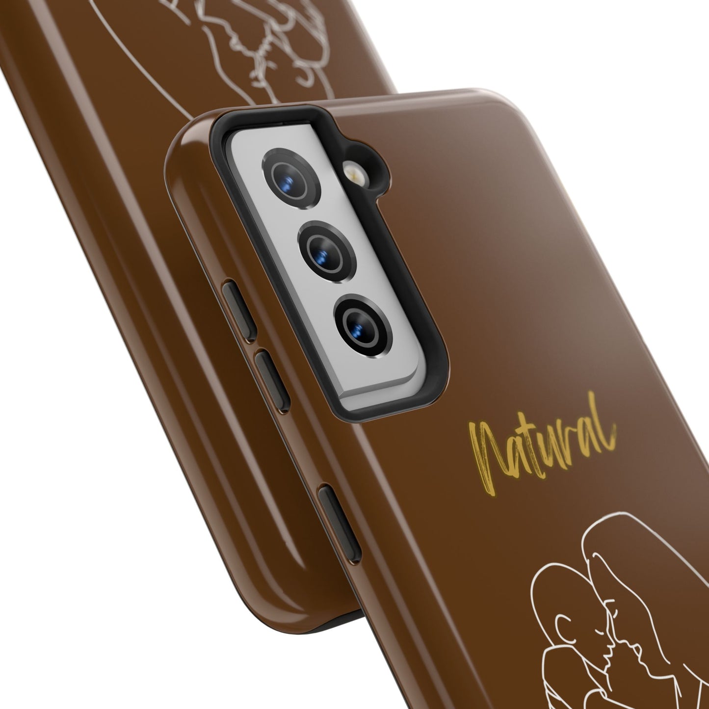 Natural Woman Joy (WL) Tough Phone Cases BROWN