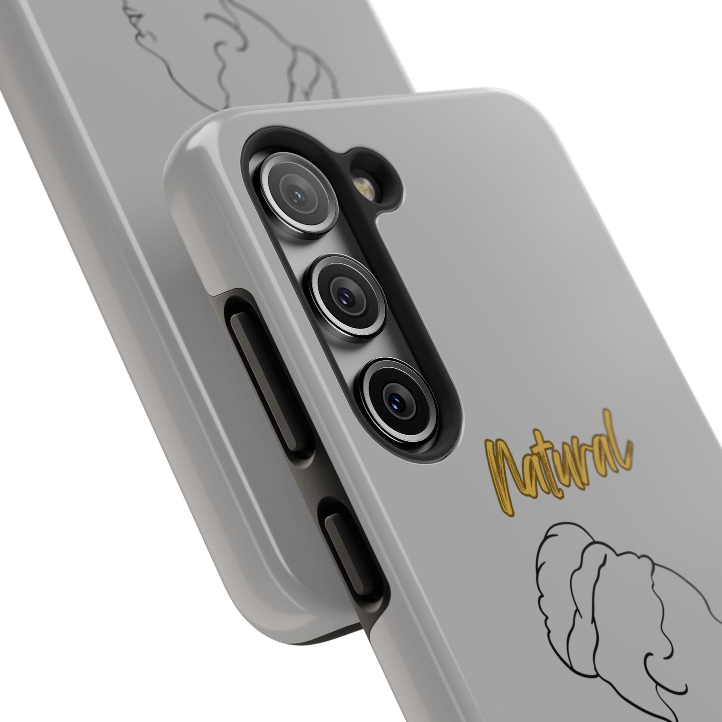 Natural Woman Mixed (BL)Tough Phone Cases LIGHT GREY