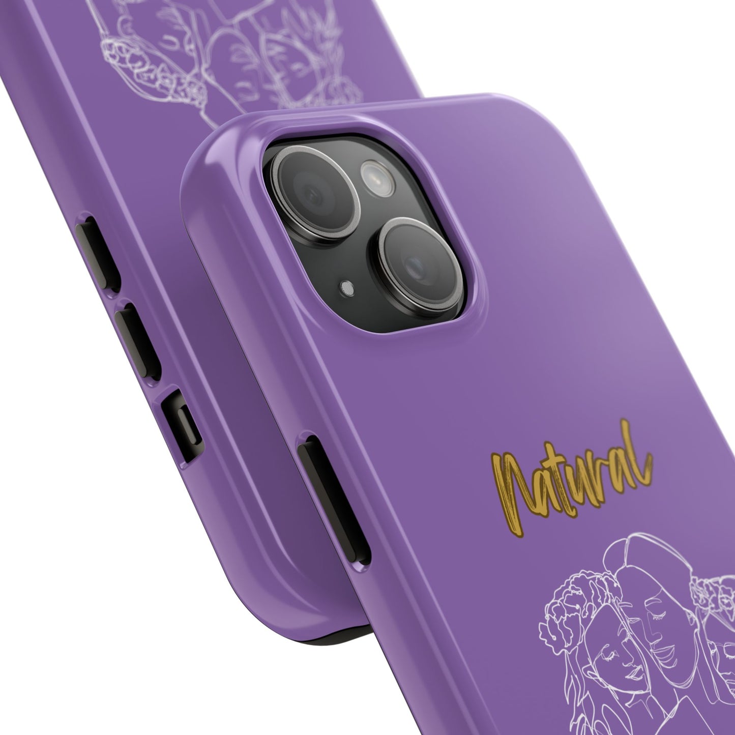 Natural Woman Me & My Girls (WL)Tough Phone Cases LIGHT PURPLE