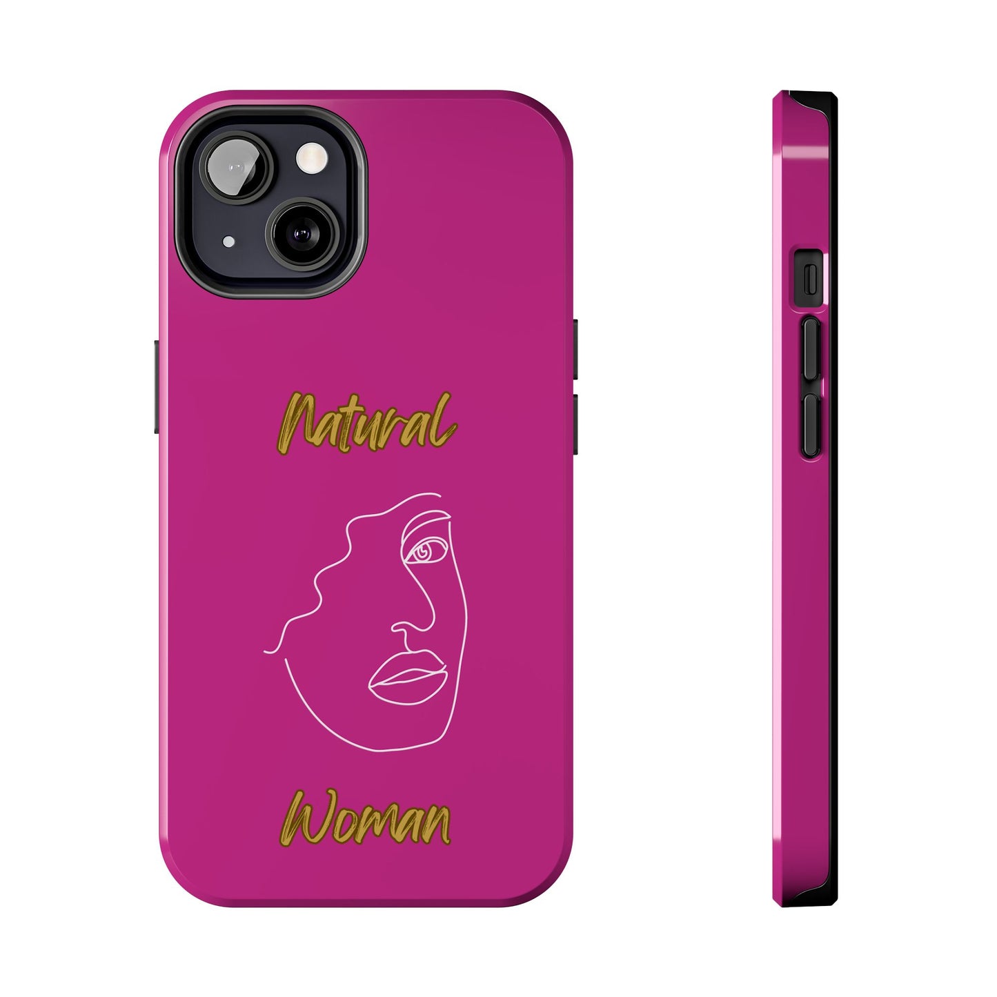 Natural Woman Peekaboo (WL)Tough Phone Cases PINK