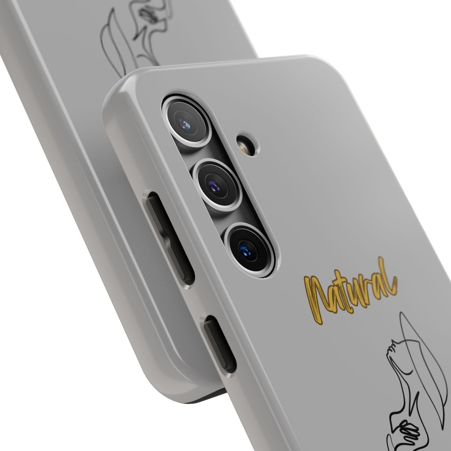 Natural Woman Free (BL)Tough Phone Cases LIGHT GREY