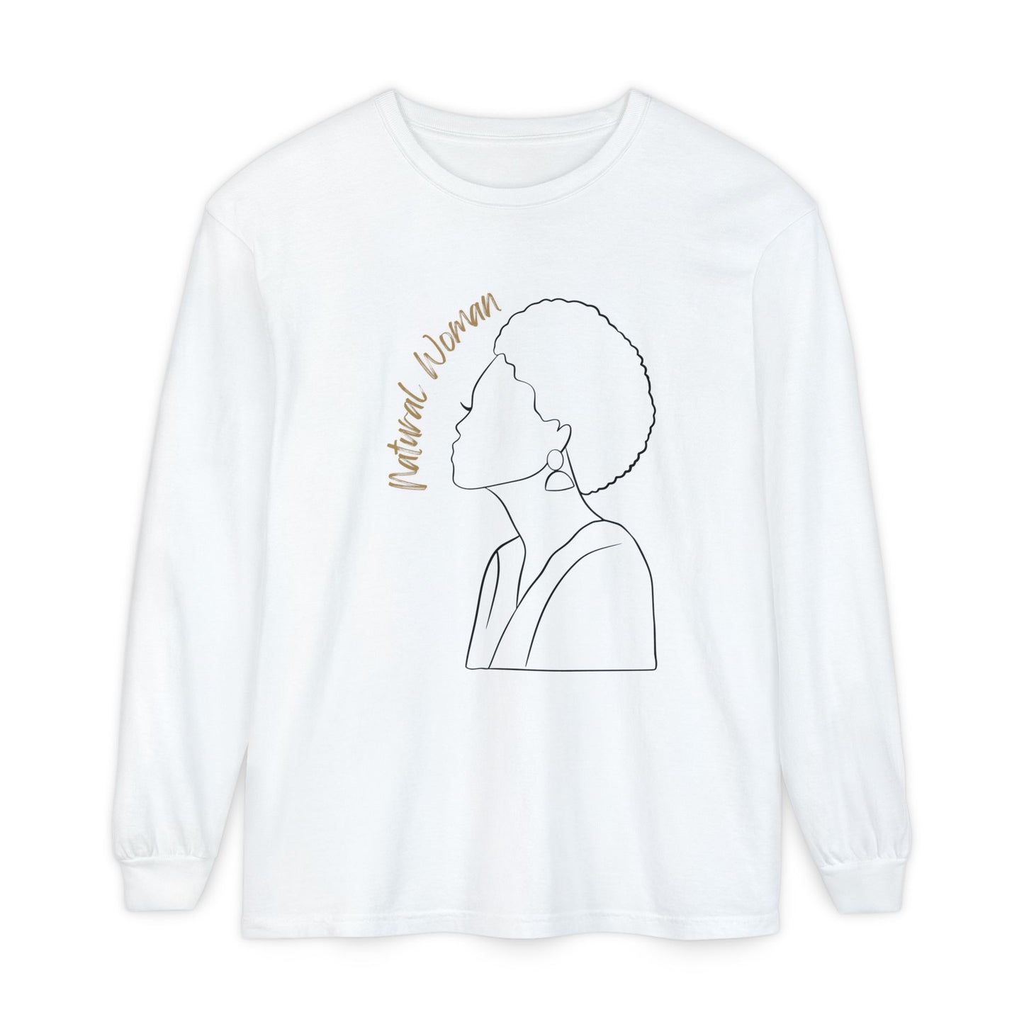 Natural Woman Sm Fro (BL) Long Sleeve T-Shirt