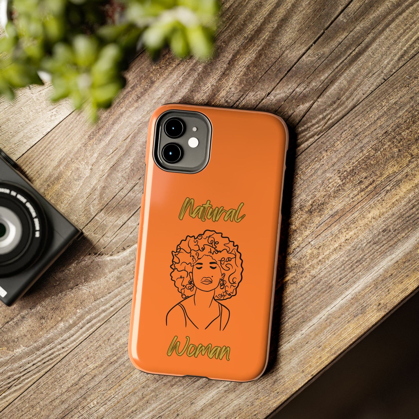 Natural Woman All About Me (BL)Tough Phone Cases CRUSTA