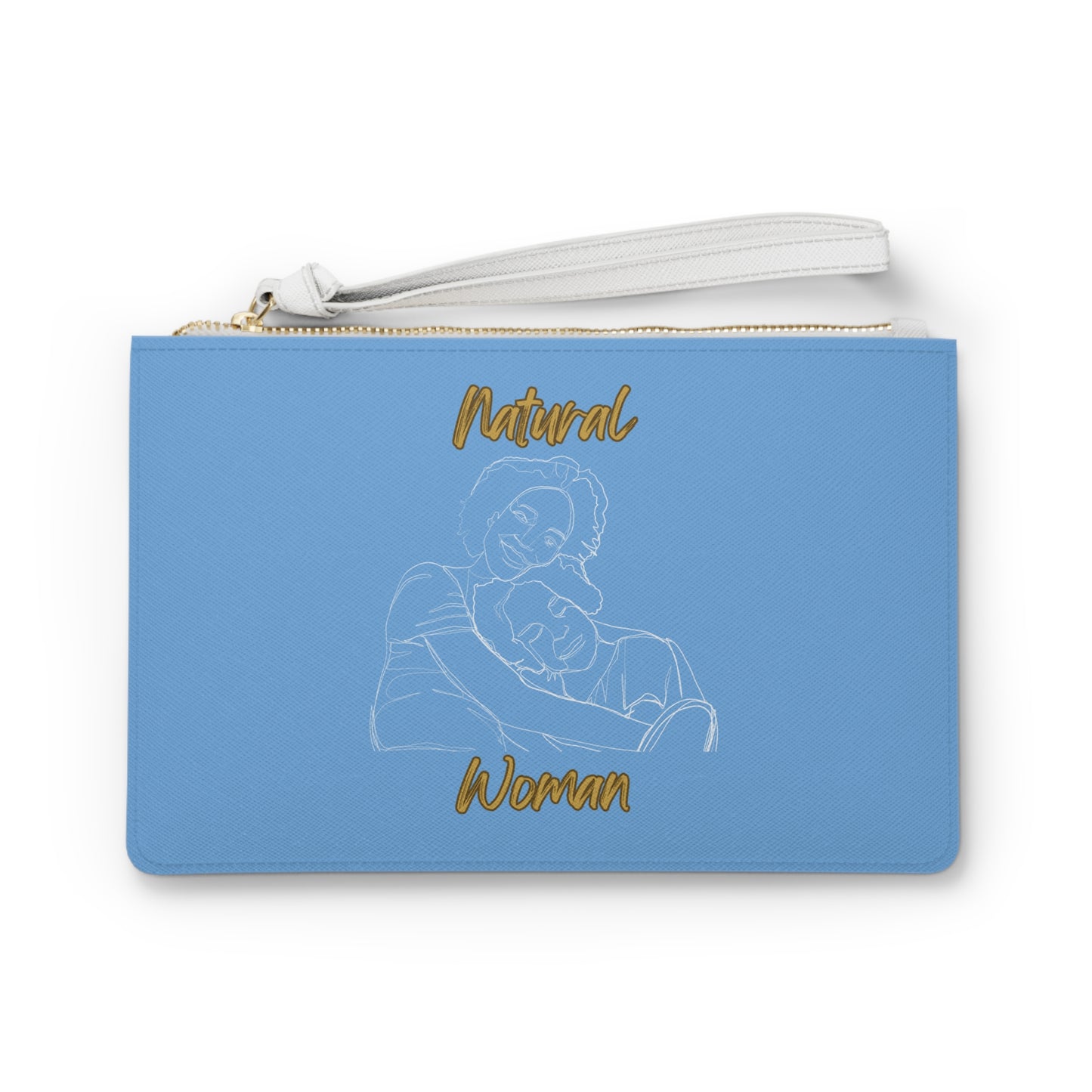Natural Woman Loving Embrace (WL) Clutch Bag LIGHT BLUE
