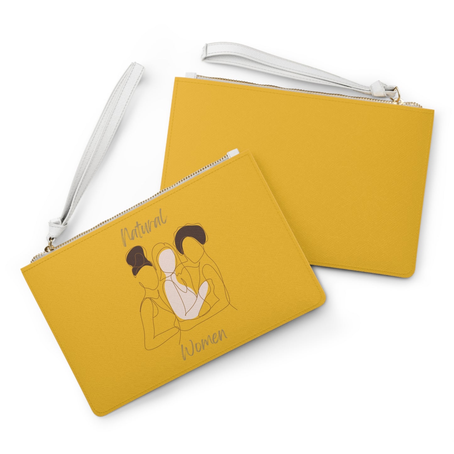 Natural Women Friends Clutch Bag YELLOW