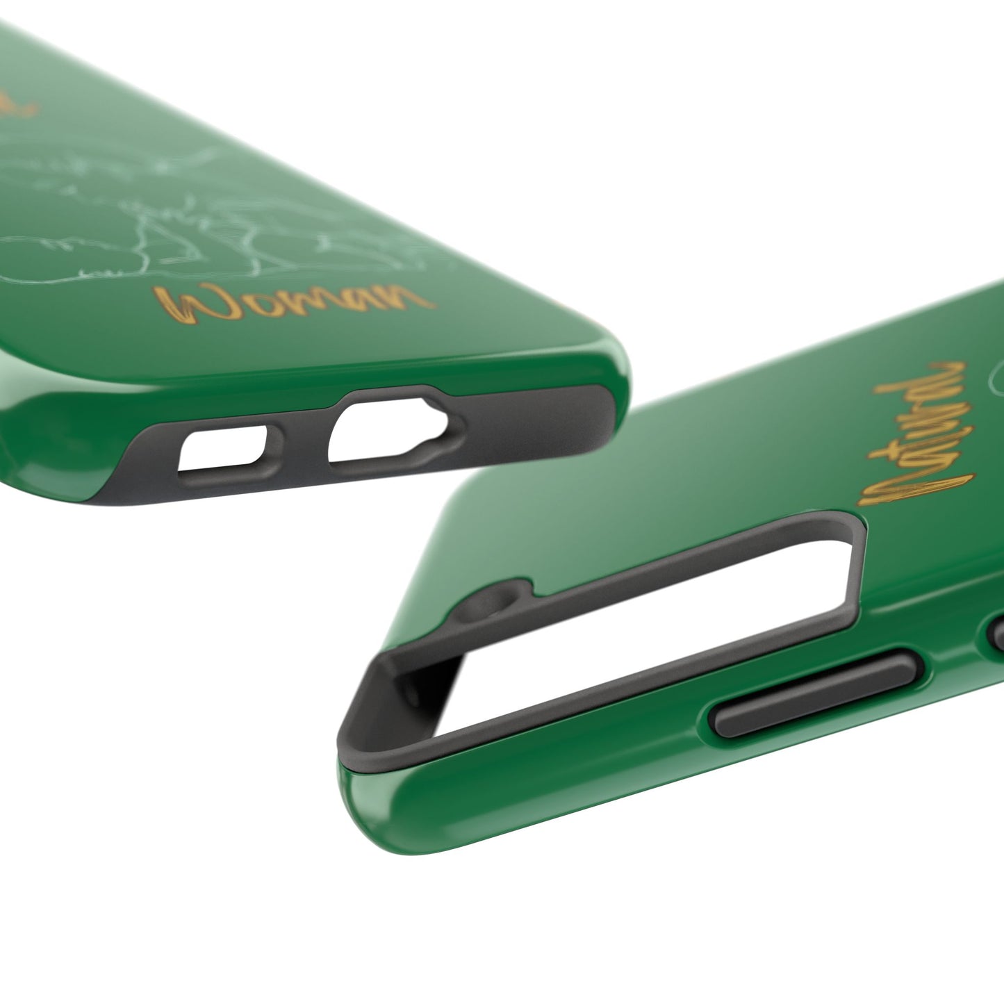 Natural Woman New Life (WL)Tough Phone Cases DARK GREEN