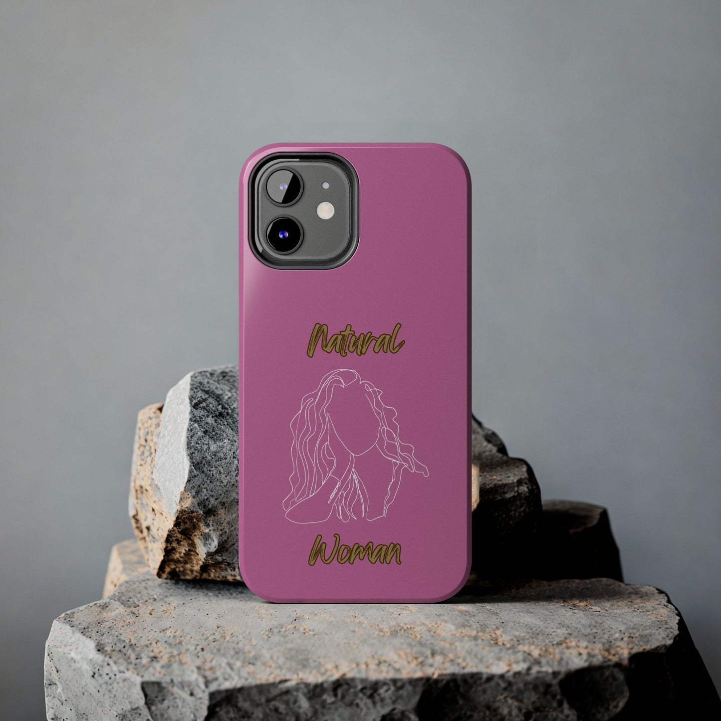 Natural Woman Relaxed (WL) Tough Phone Cases LIGHT PINK