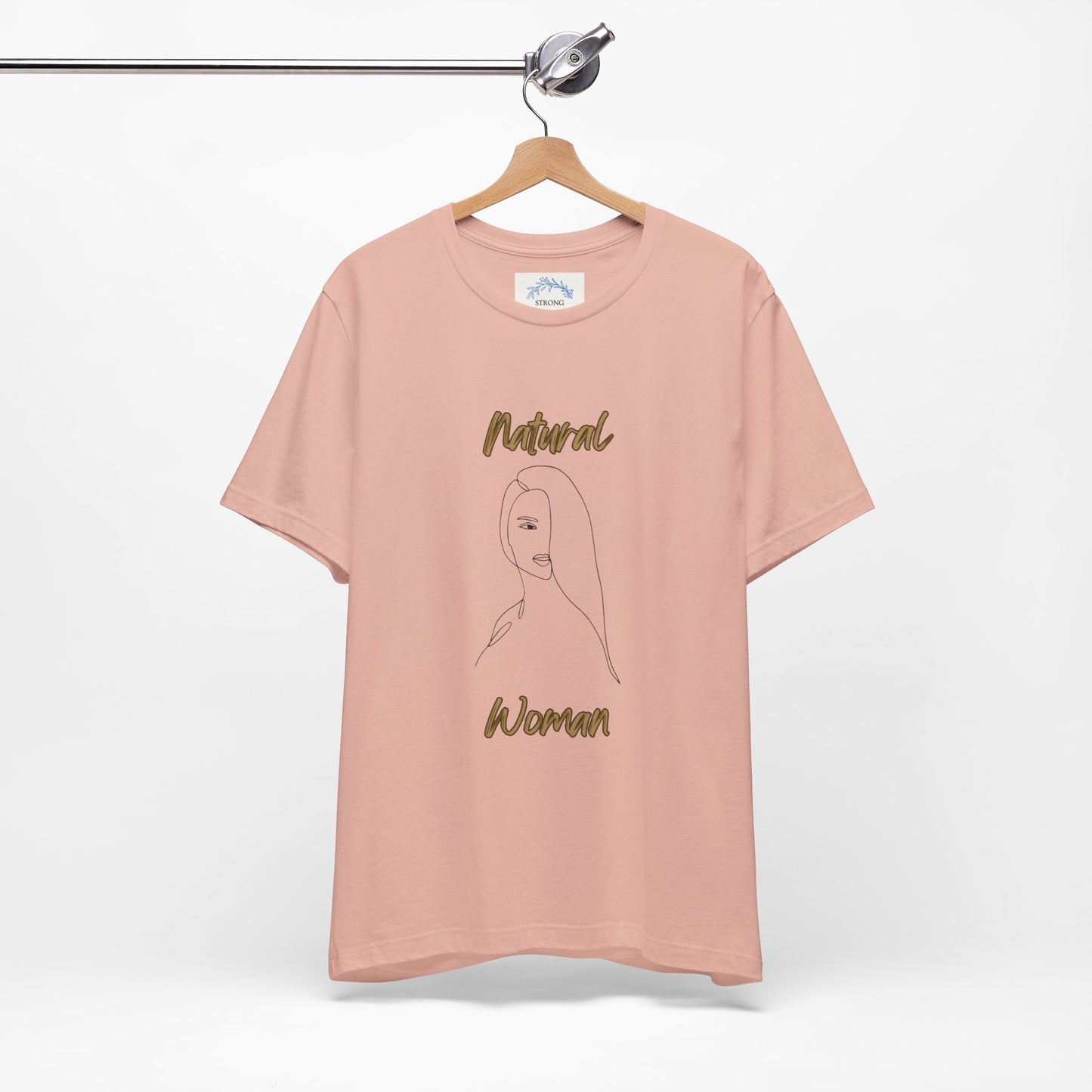 Natural Woman Covered Eye (BL) Short Sleeve T-Shirt