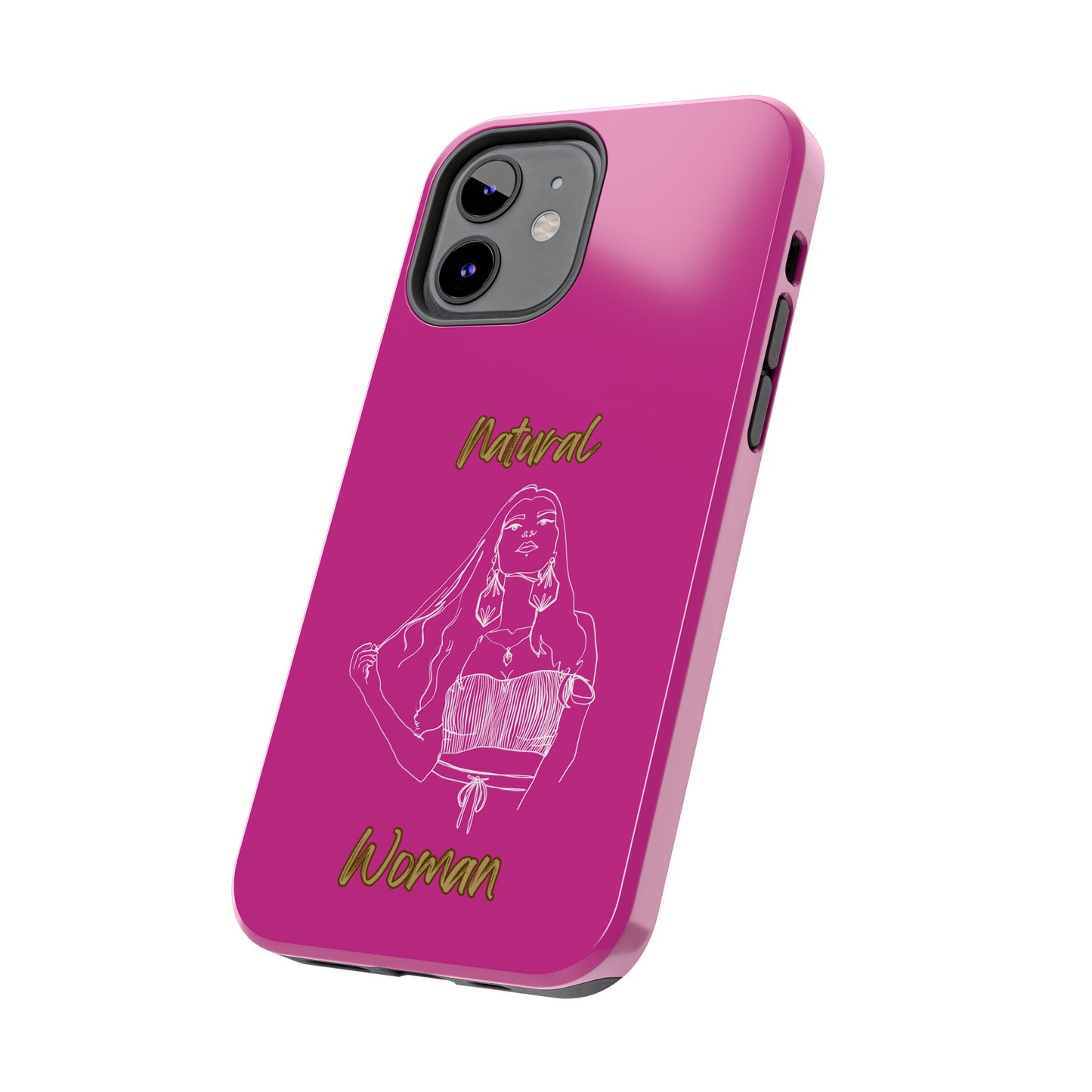 Natural Woman Thinking (WL)Tough Phone Cases PINK