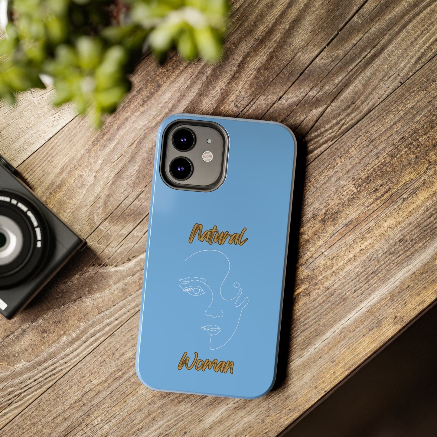 Natural Woman Looking (WL) Tough Phone Cases LIGHT BLUE