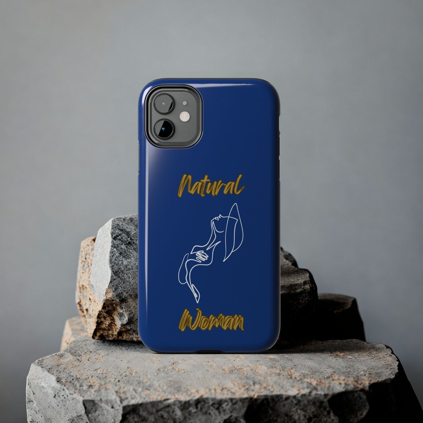 Natural Woman Free (WL)Tough Phone Cases DARK BLUE