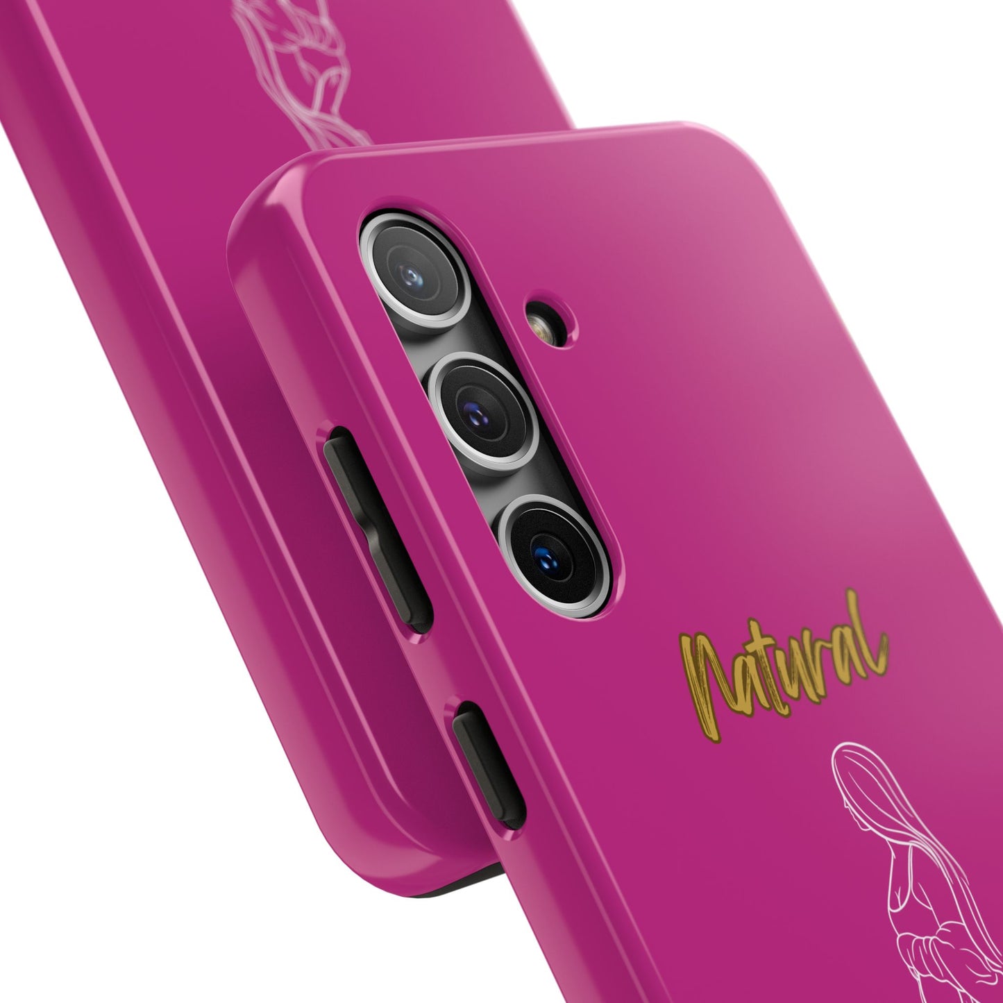 Natural Woman Expecting (WL)Tough Phone Cases PINK