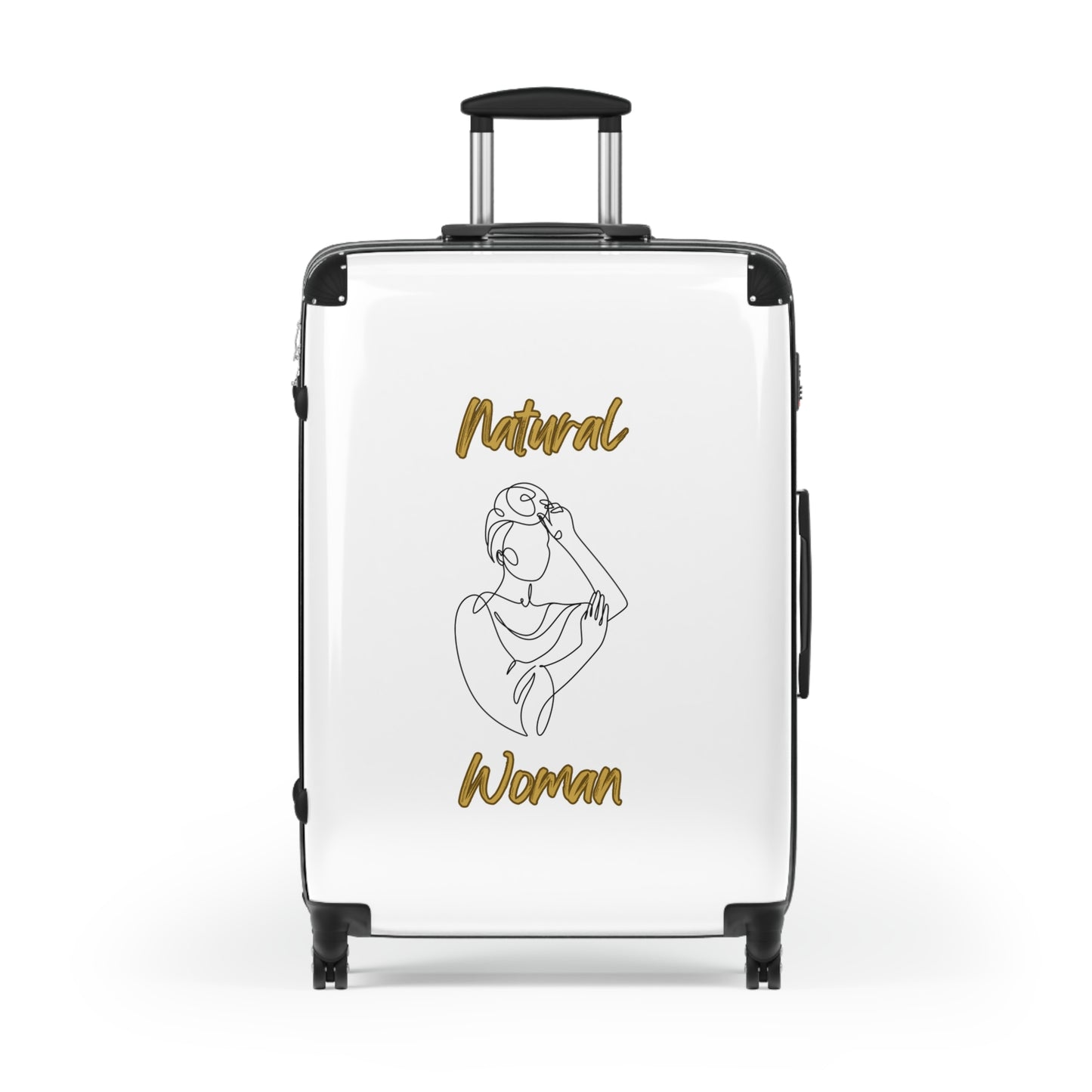 Natural Woman Style (BL) Suitcase WHITE