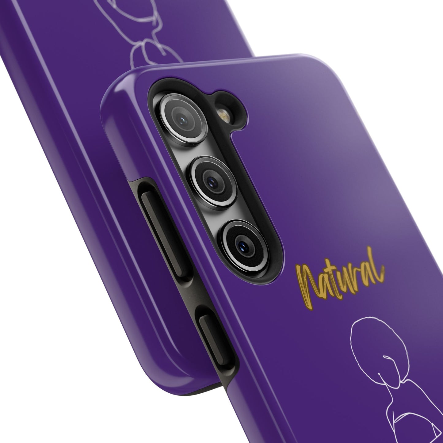 Natural Woman Sho Nuff (WL)Tough Phone Cases  PURPLE