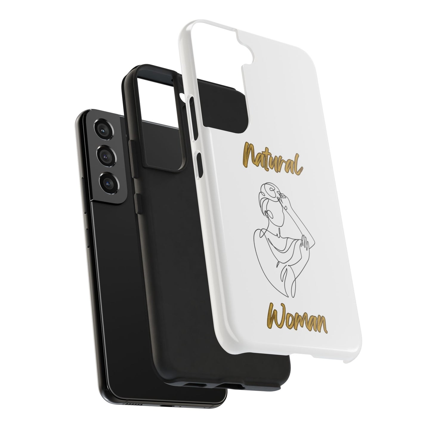 Natural Woman Style (BL)Tough Phone Cases WHITE