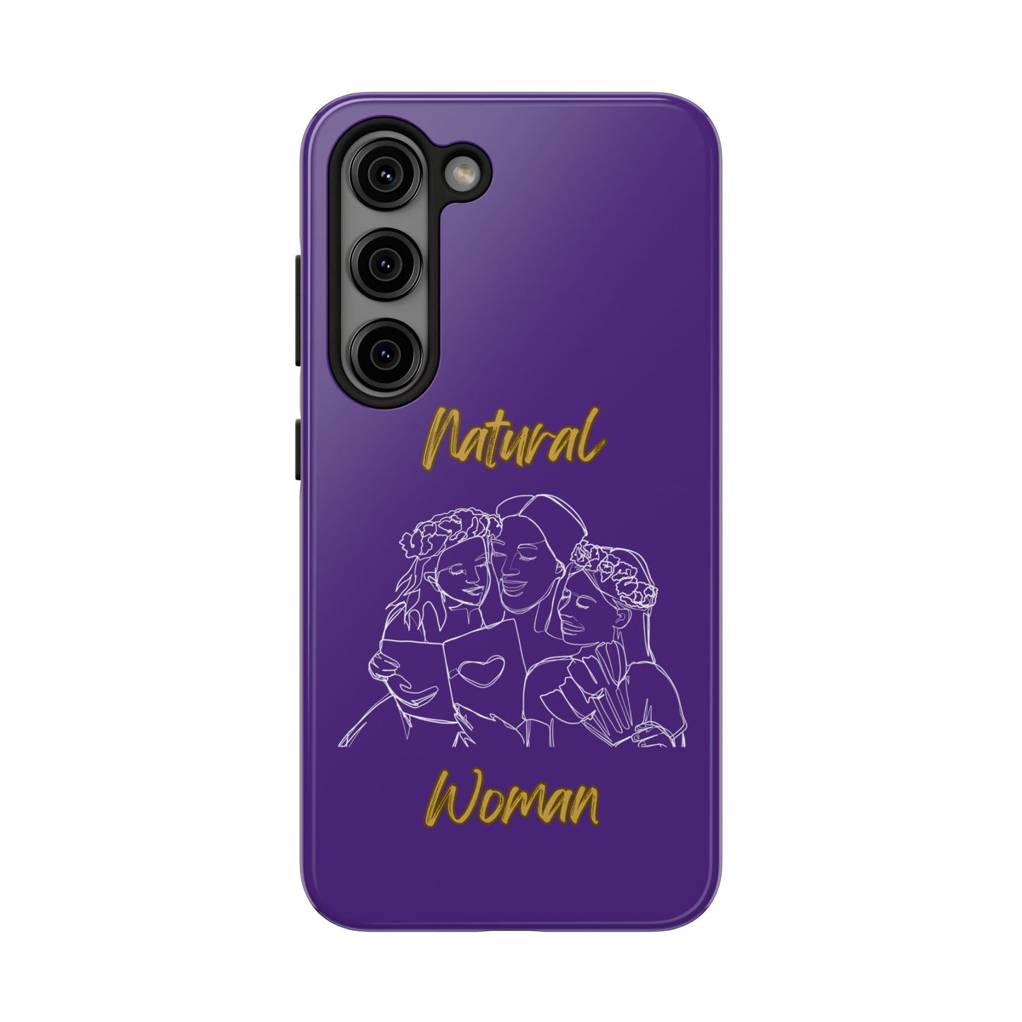 Natural Woman Me & My Girls (WL)Tough Phone Cases PURPLE