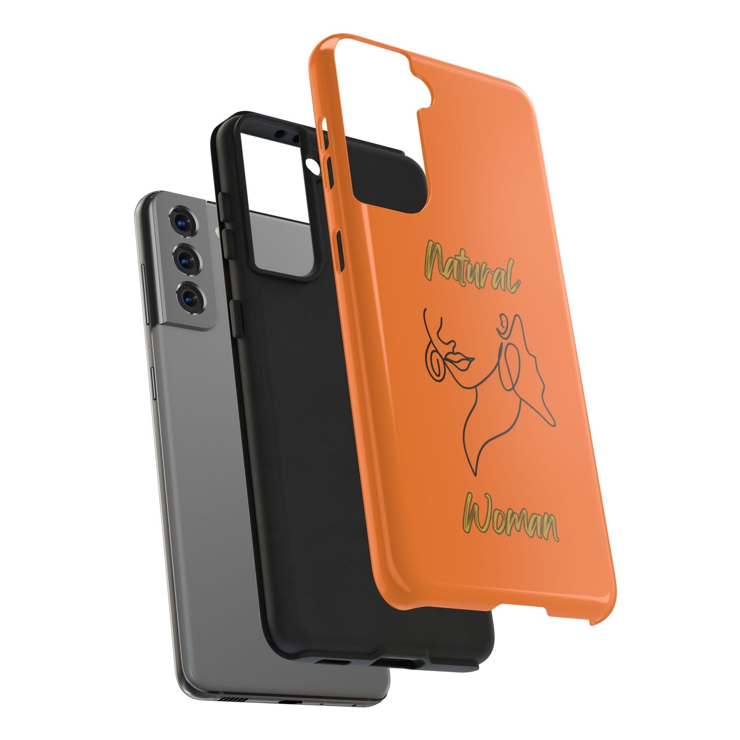 Natural Woman Lips (BL)Tough Phone Cases CRUSTA