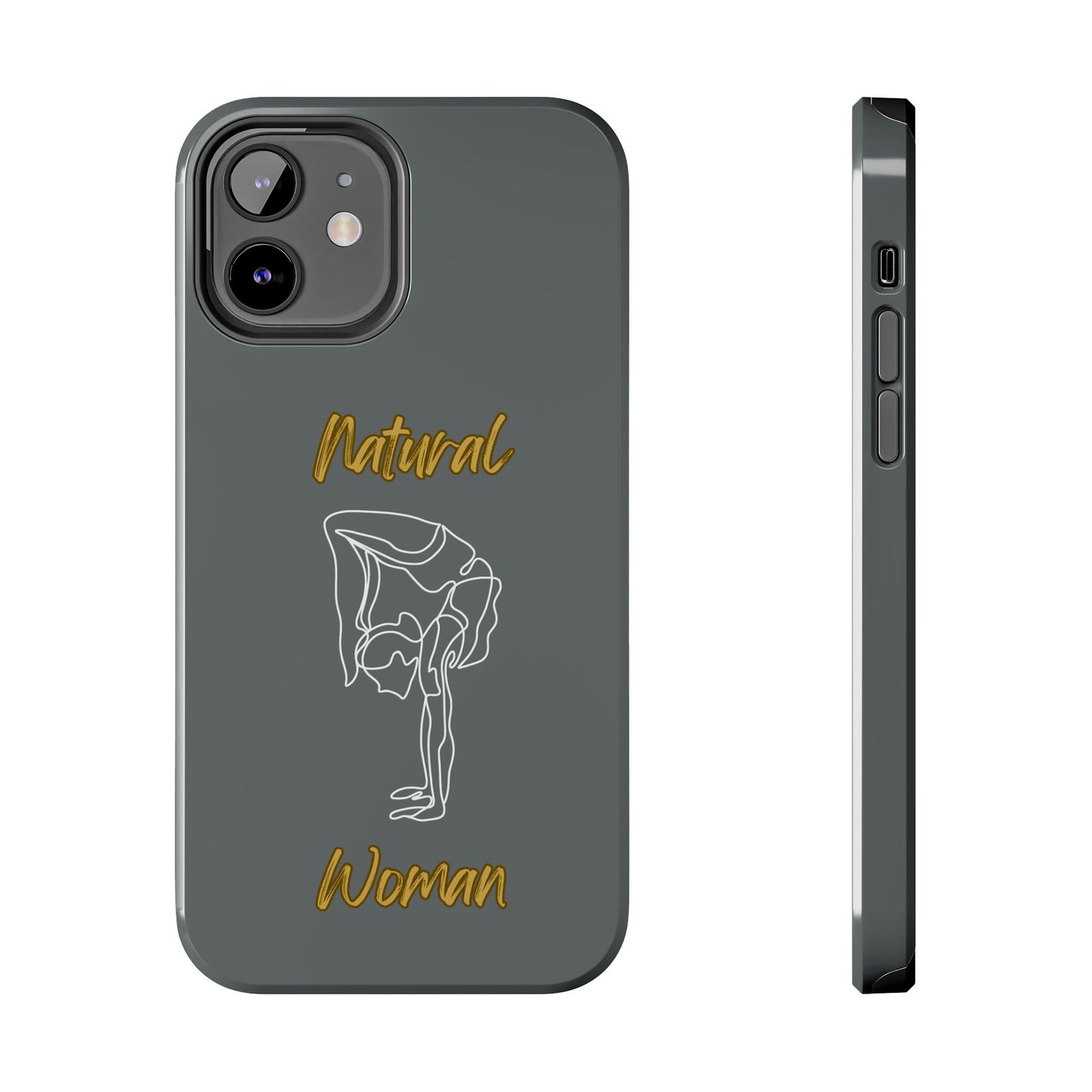 Natural Woman Flexible (WL)Tough Phone Cases DARK GREY