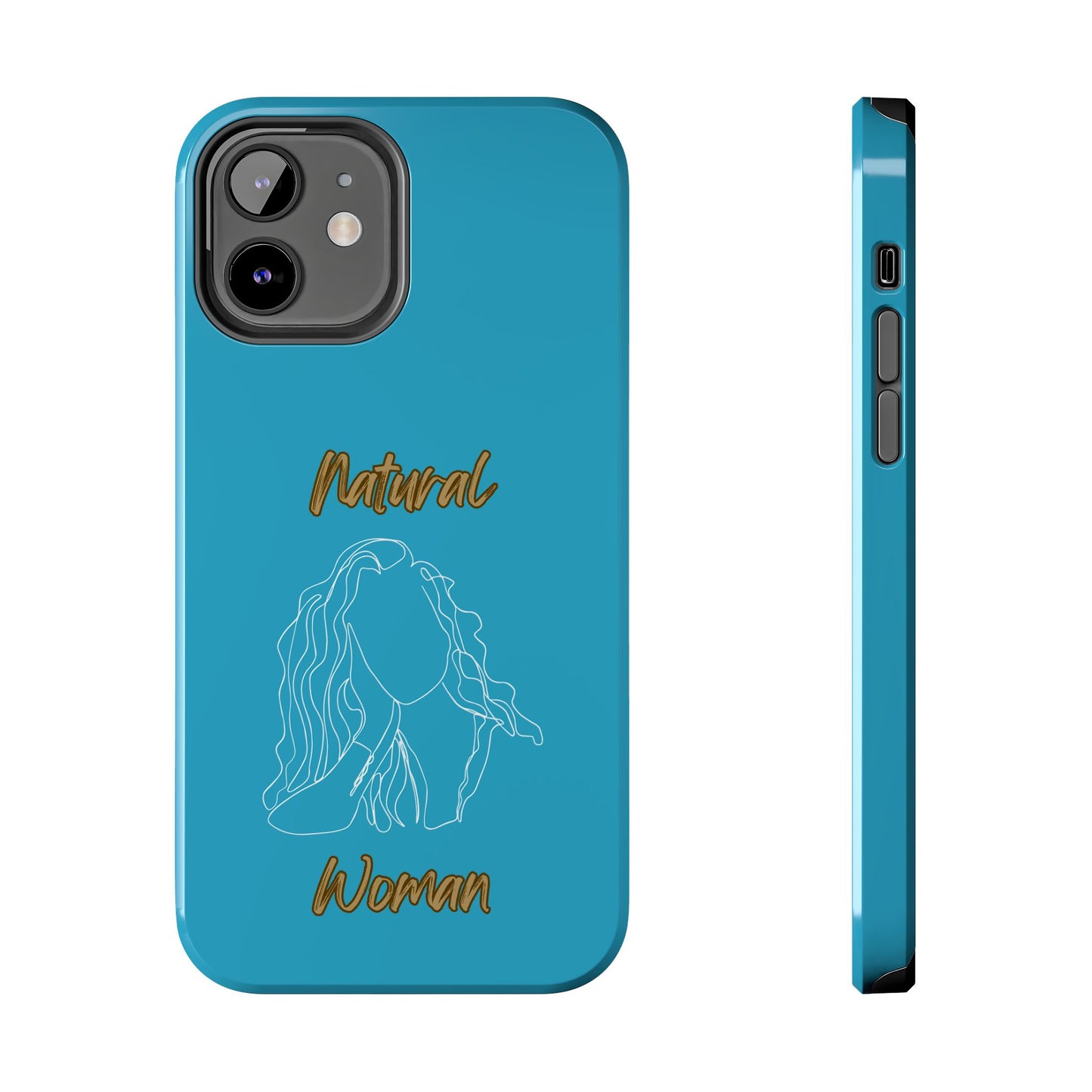 Natural Woman Relaxed (WL) Tough Phone Cases TURQUOISE