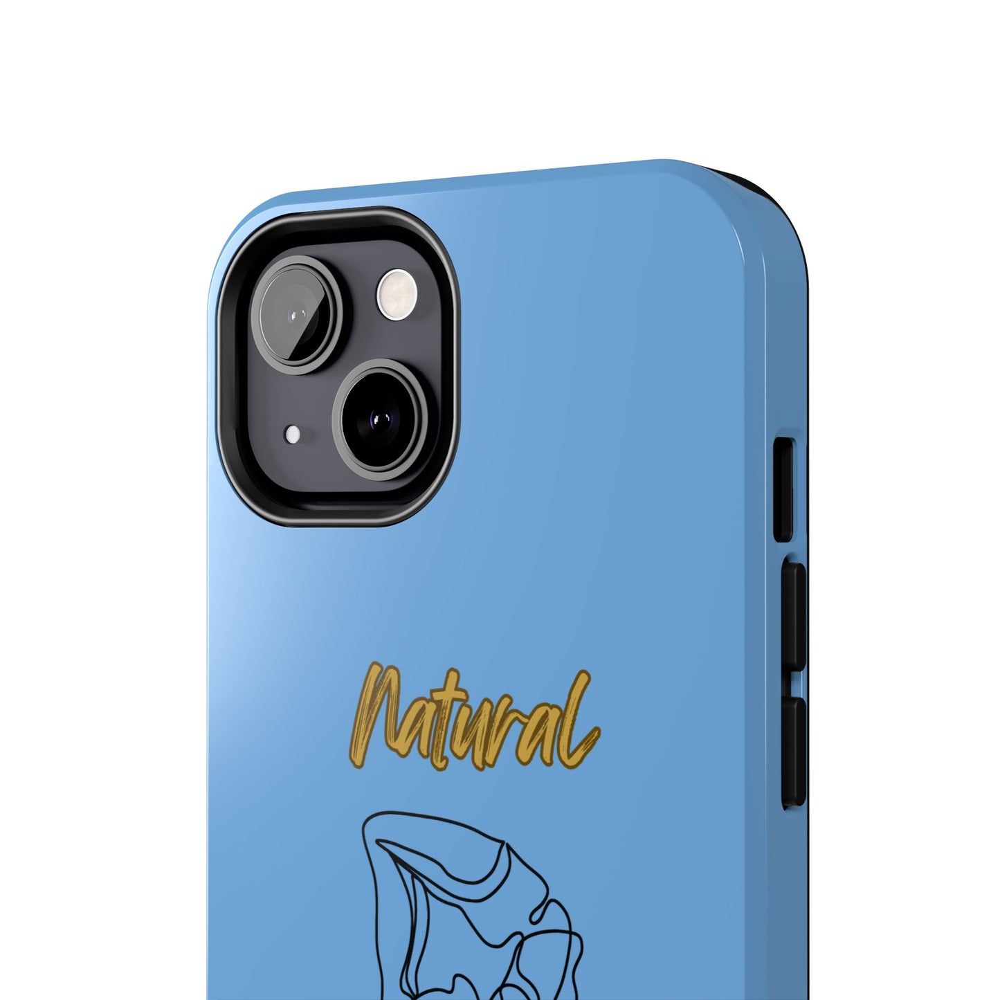 Natural Woman Flexible (BL)Tough Phone Cases LIGHT BLUE