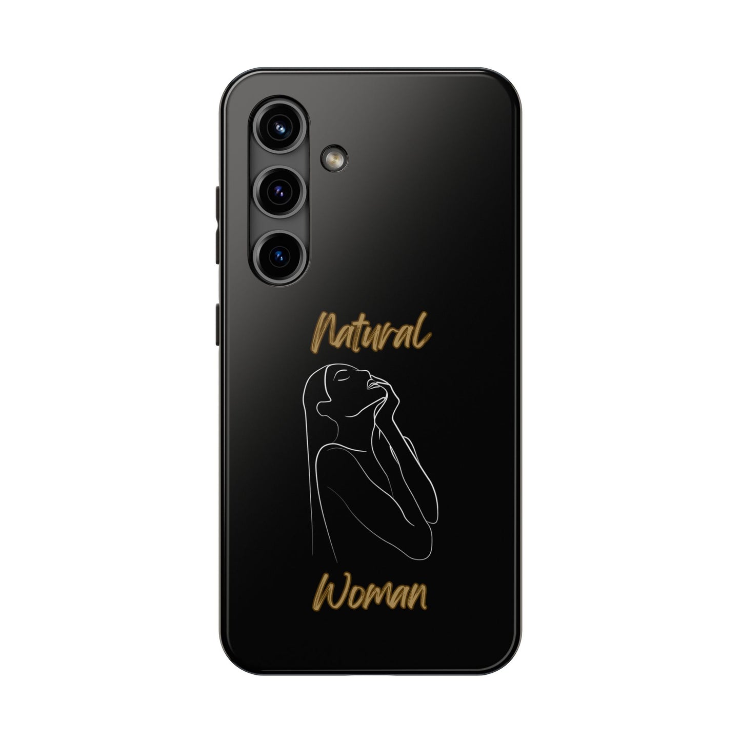 Natural Woman Thank You (WL) Tough Phone Cases BLACK