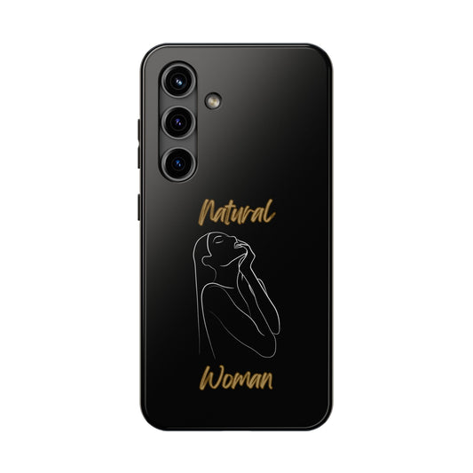 Natural Woman Thank You (WL) Tough Phone Cases BLACK