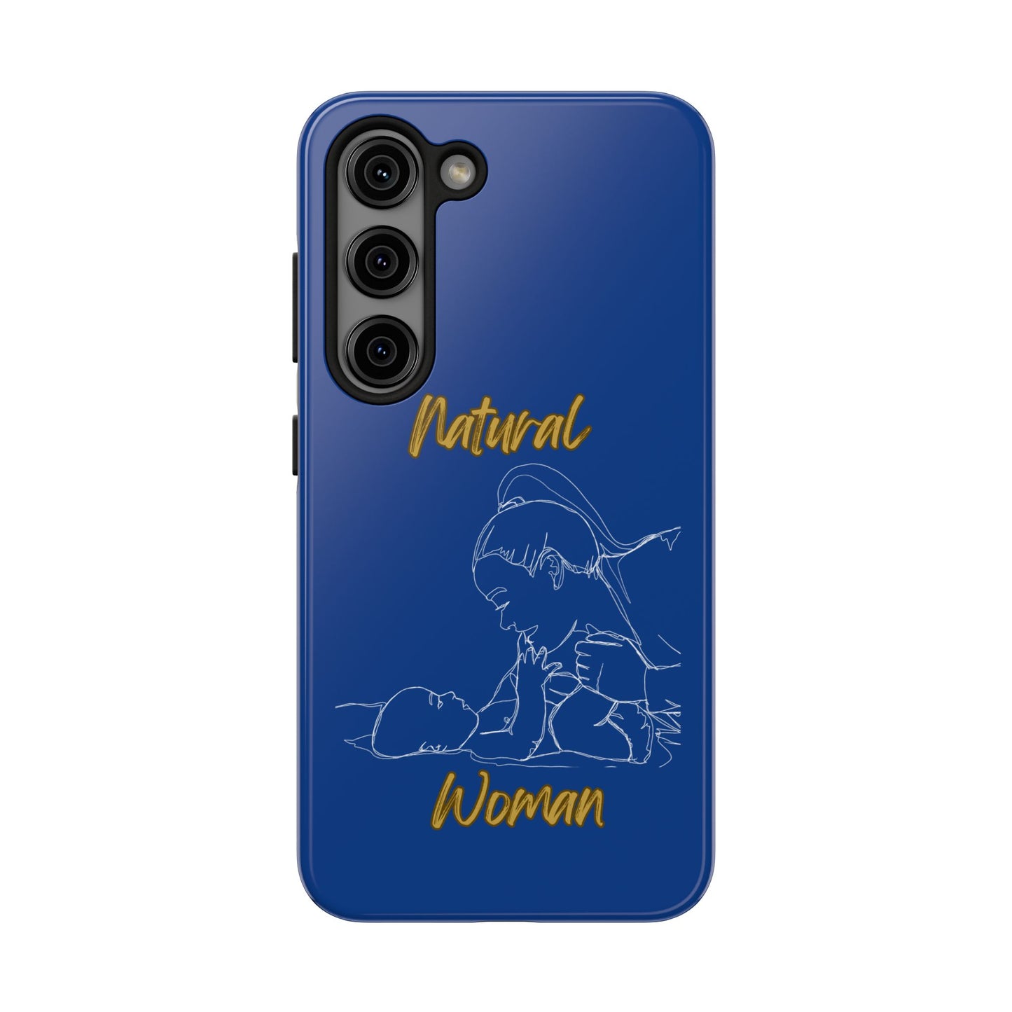 Natural Woman New Life (WL)Tough Phone Cases DARK BLUE