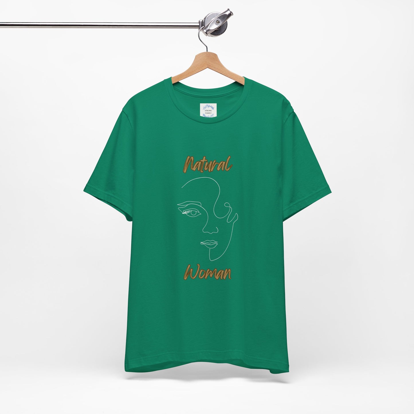 Natural Woman Looking  (WL) Short Sleeve T-Shirt