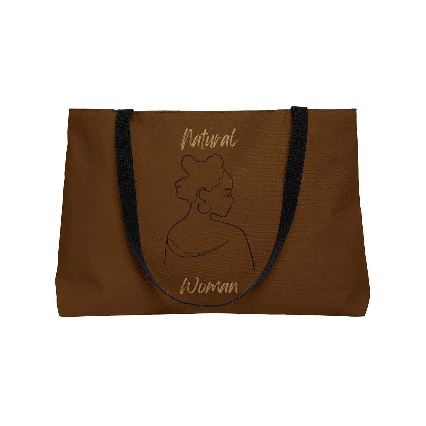 Natural Woman Twist (BL) Weekender Tote Bag BROWN