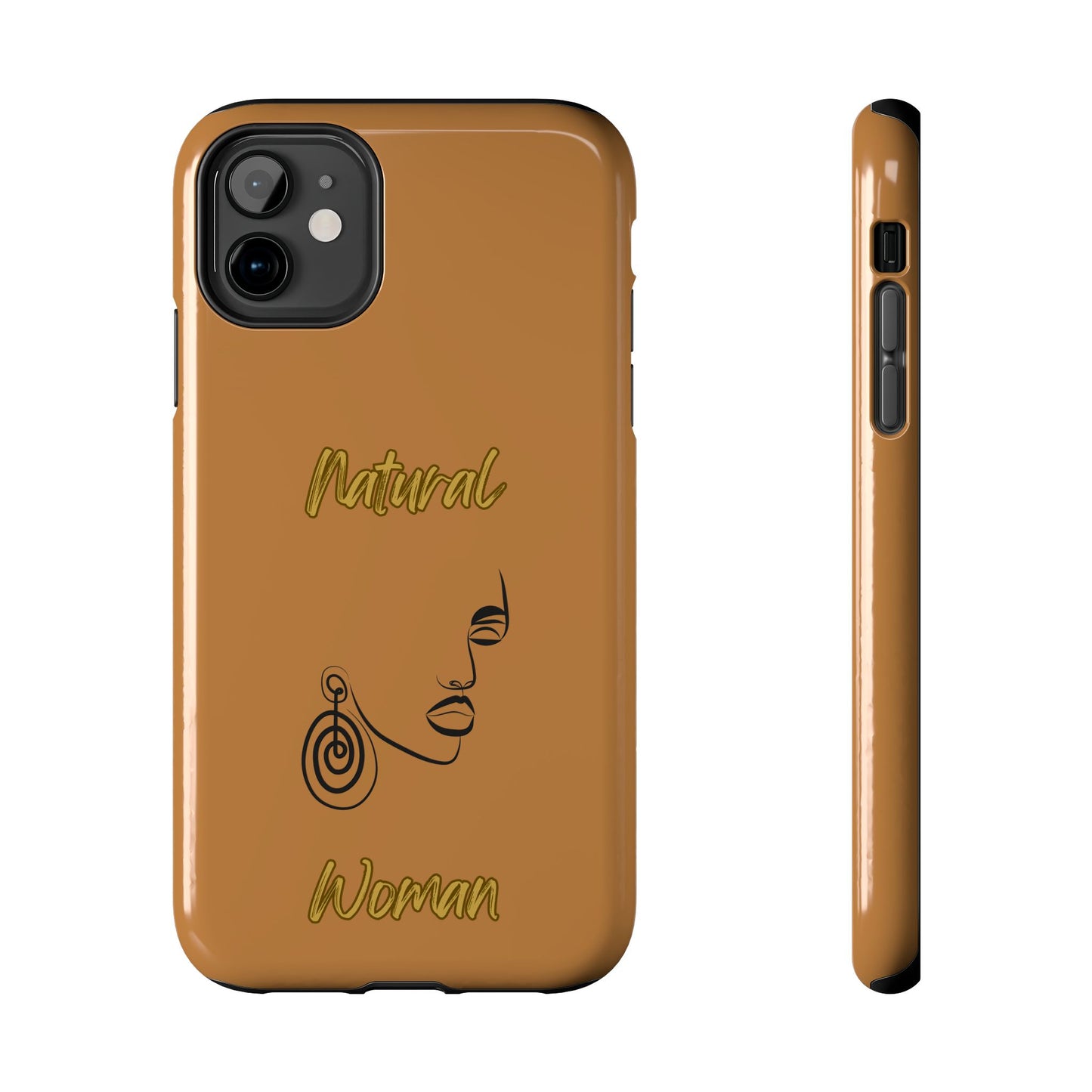 Natural Woman Music In My Soul (BL)Tough Phone Cases LIGHT BROWN