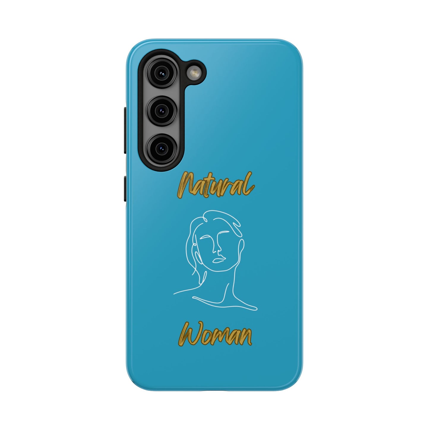 Natural Woman Hello (WL)Tough Phone Cases TURQUOISE