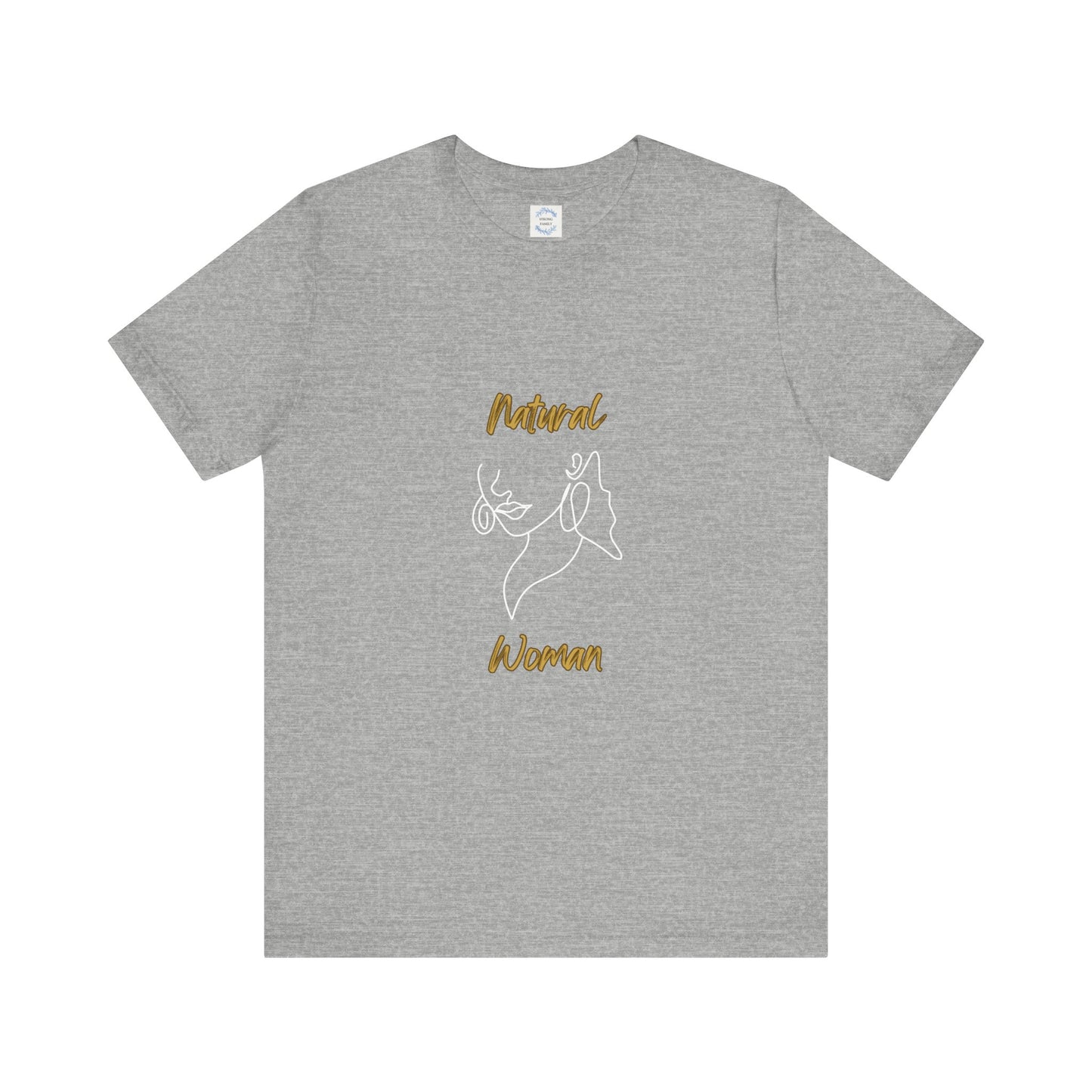 Natural Woman Lips (WL) Short Sleeve T-Shirt