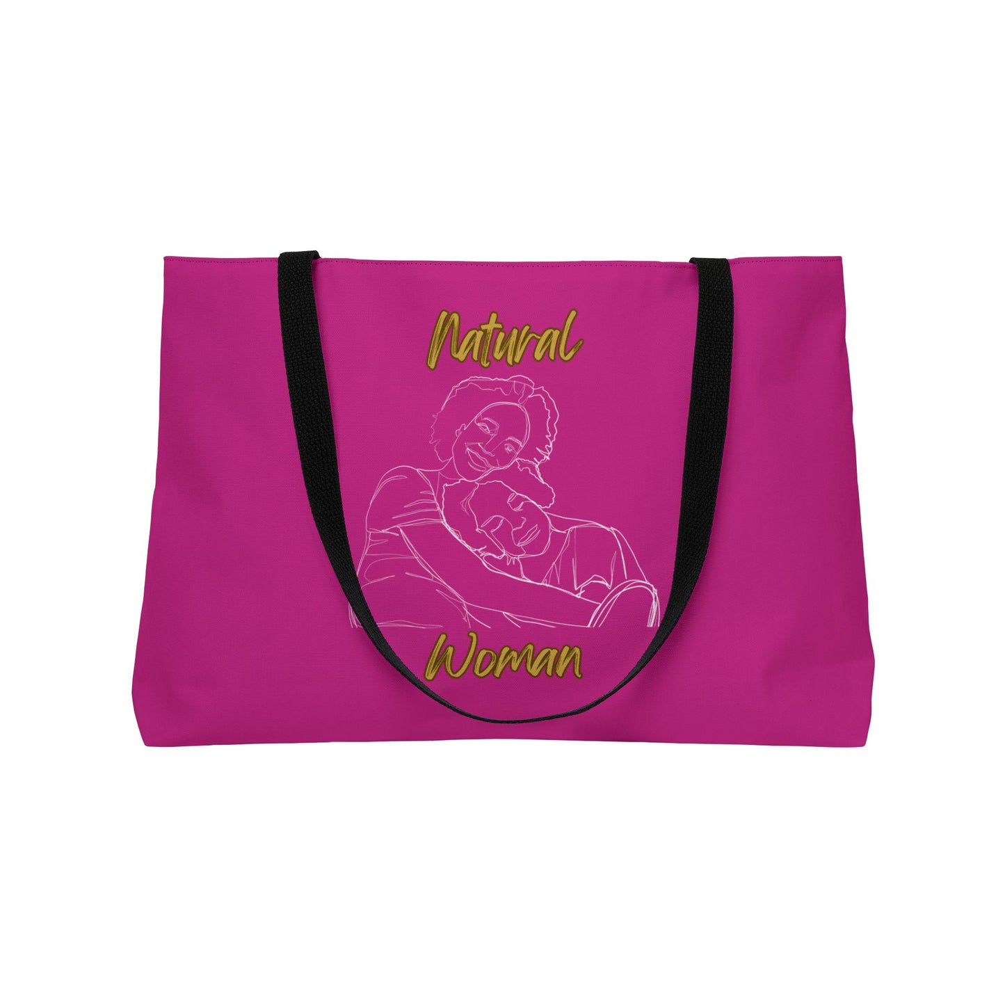 Natural Woman Loving Embrace (WL) Weekender Tote Bag PINK