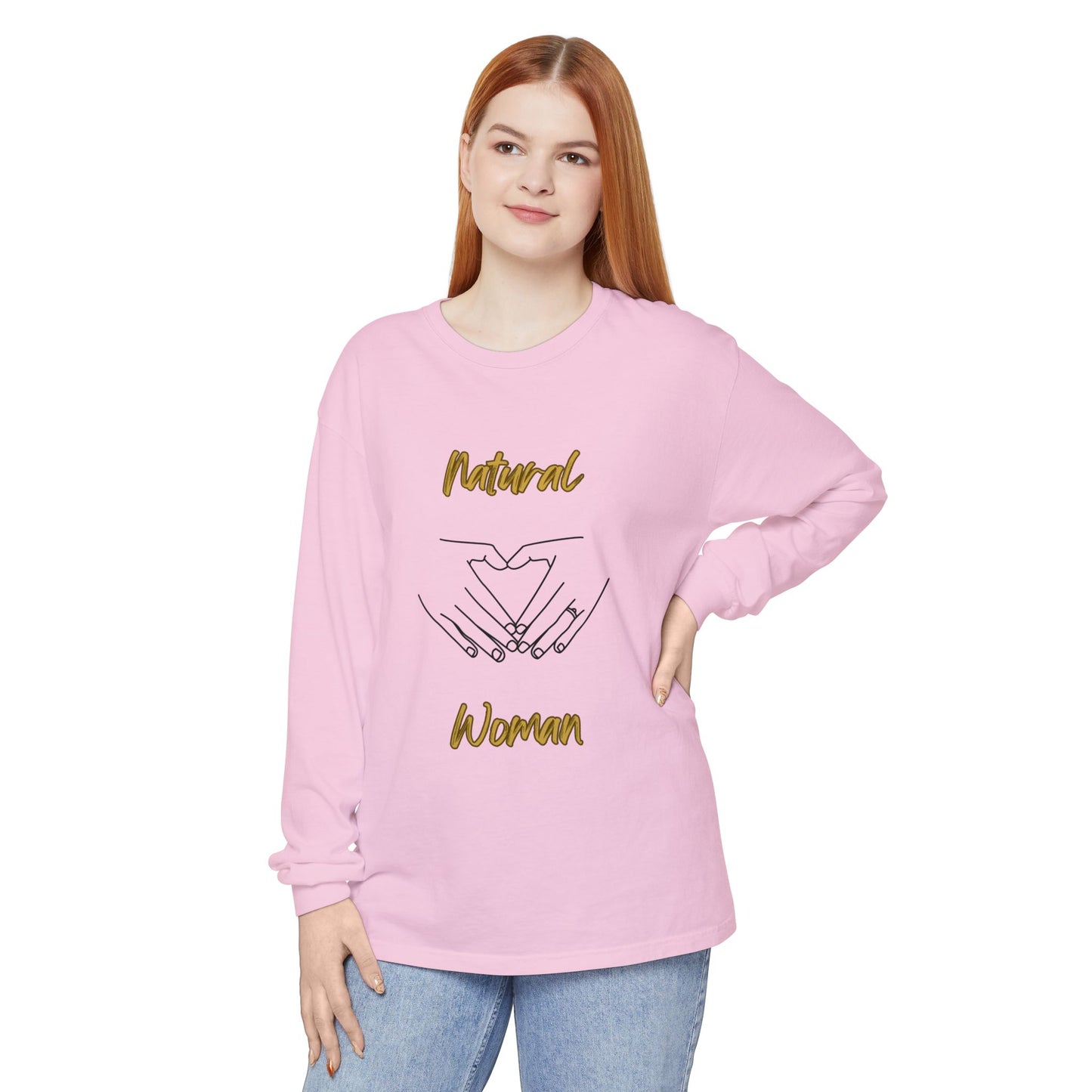Natural Woman I Love You (BL) Long Sleeve T-Shirt