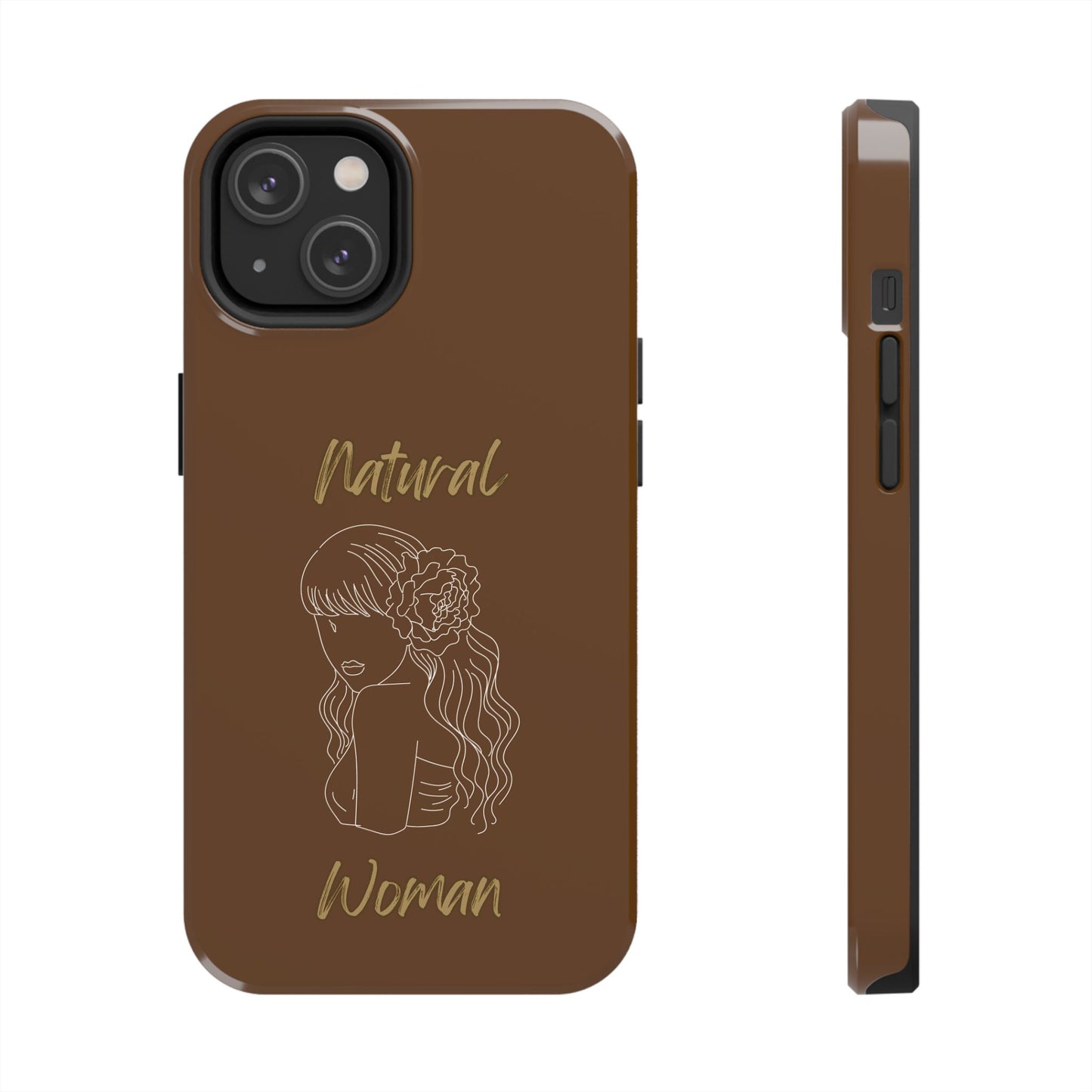 Natural Woman Newness (WL)Tough Phone Cases BROWN