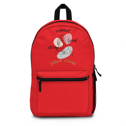 Natural Woman SCL (BL) Backpack RED
