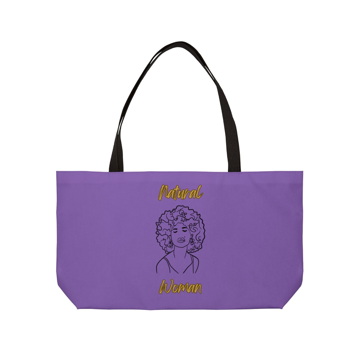 Natural Woman All About Me (BL) Weekender Tote Bag LIGHT PURPLE
