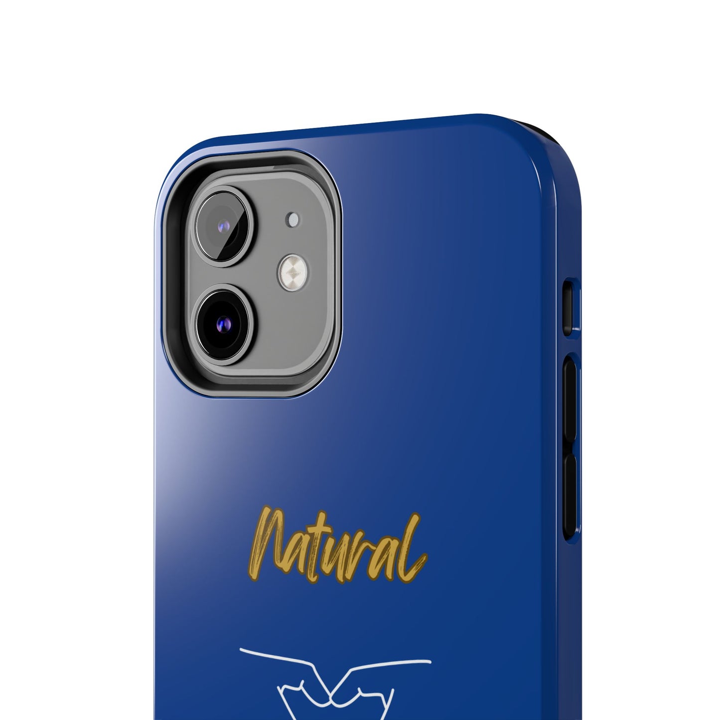 Natural Woman I Love You (WL)Tough Phone Cases DARK BLUE