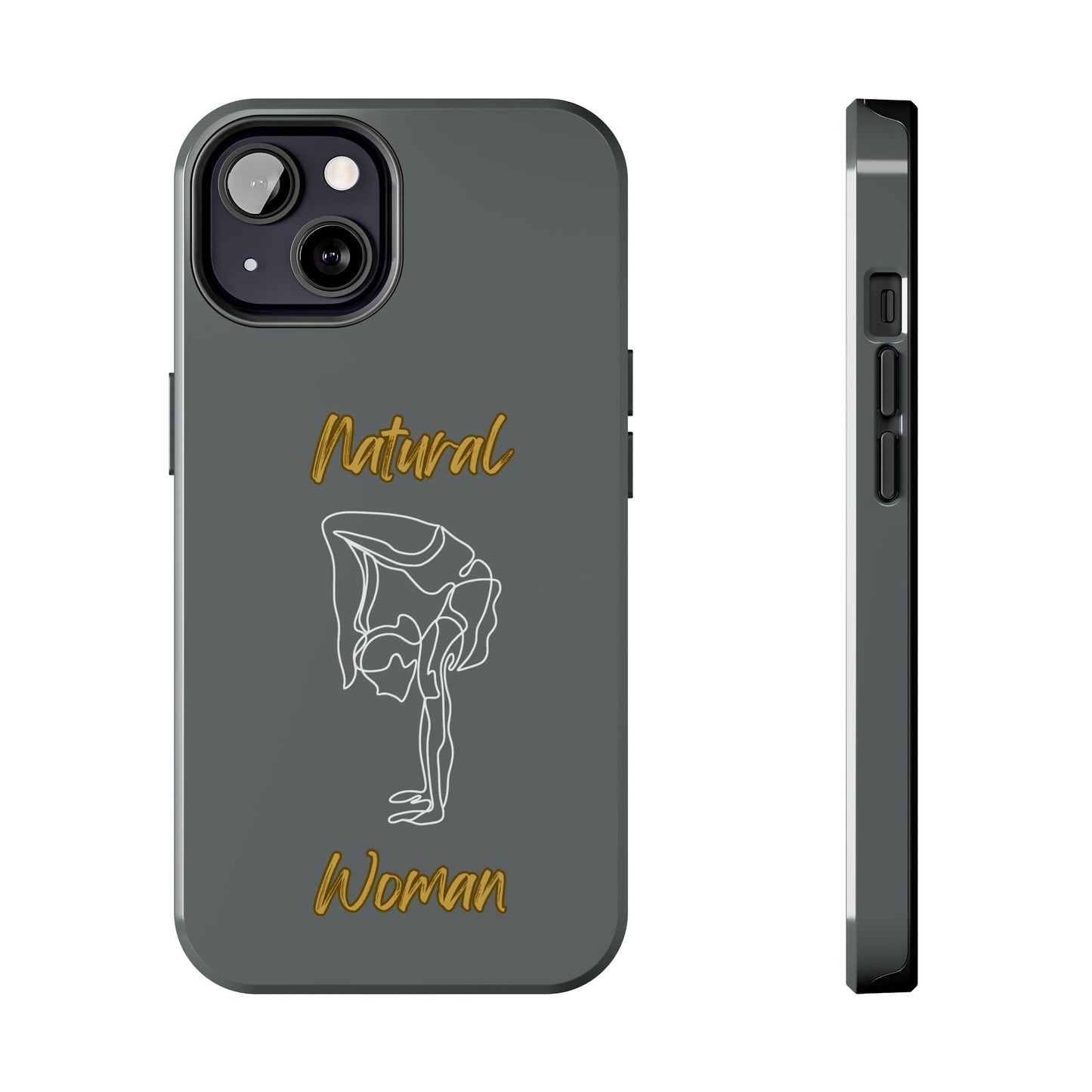 Natural Woman Flexible (WL)Tough Phone Cases DARK GREY