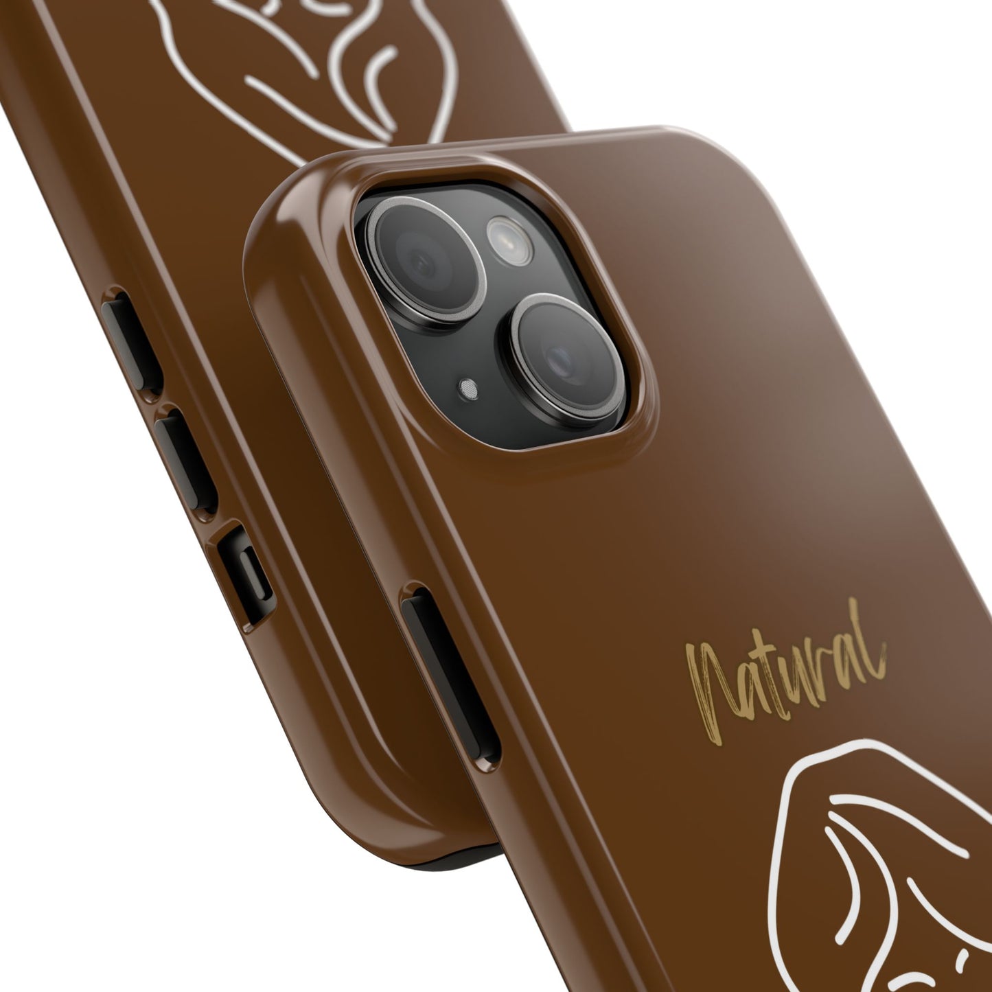 Natural Woman Modest (WL)Tough Phone Cases BROWN