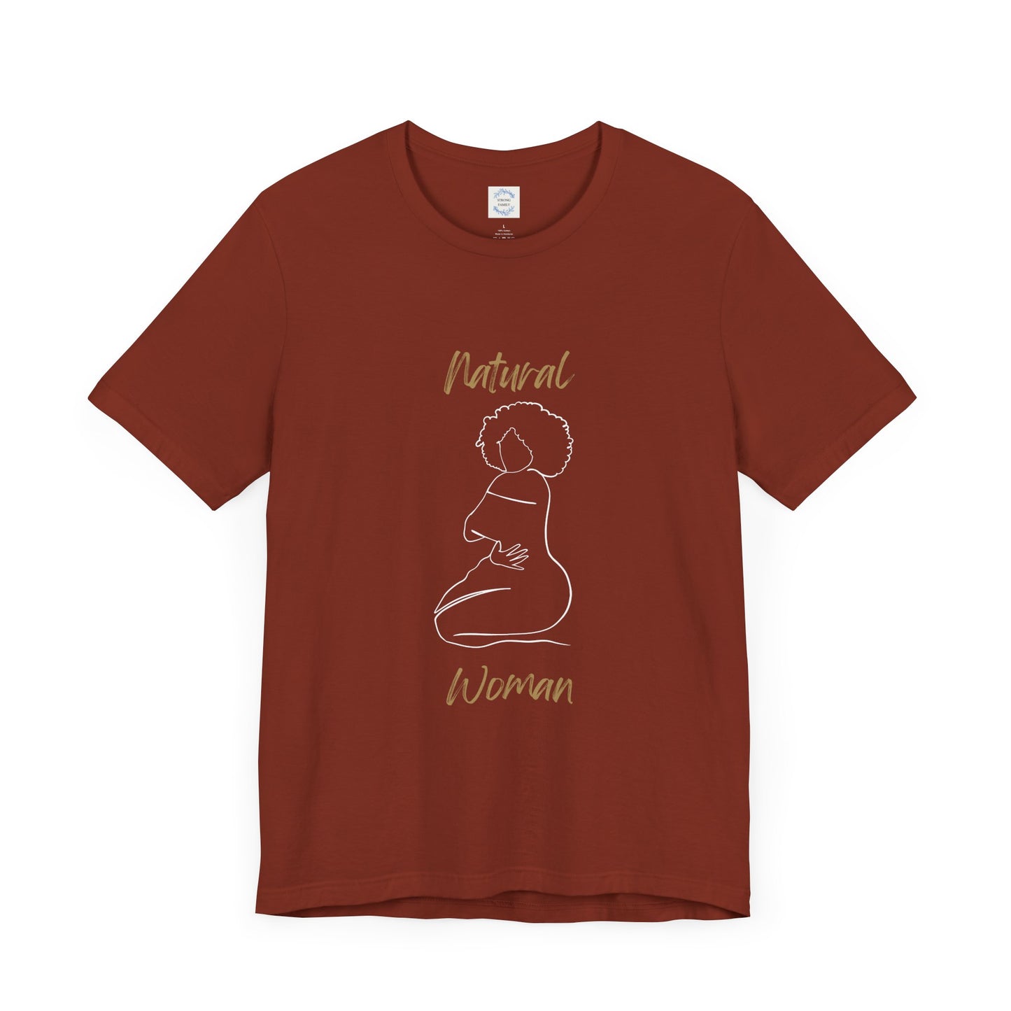 Natural Woman Hug (WL) Short Sleeve T-Shirt