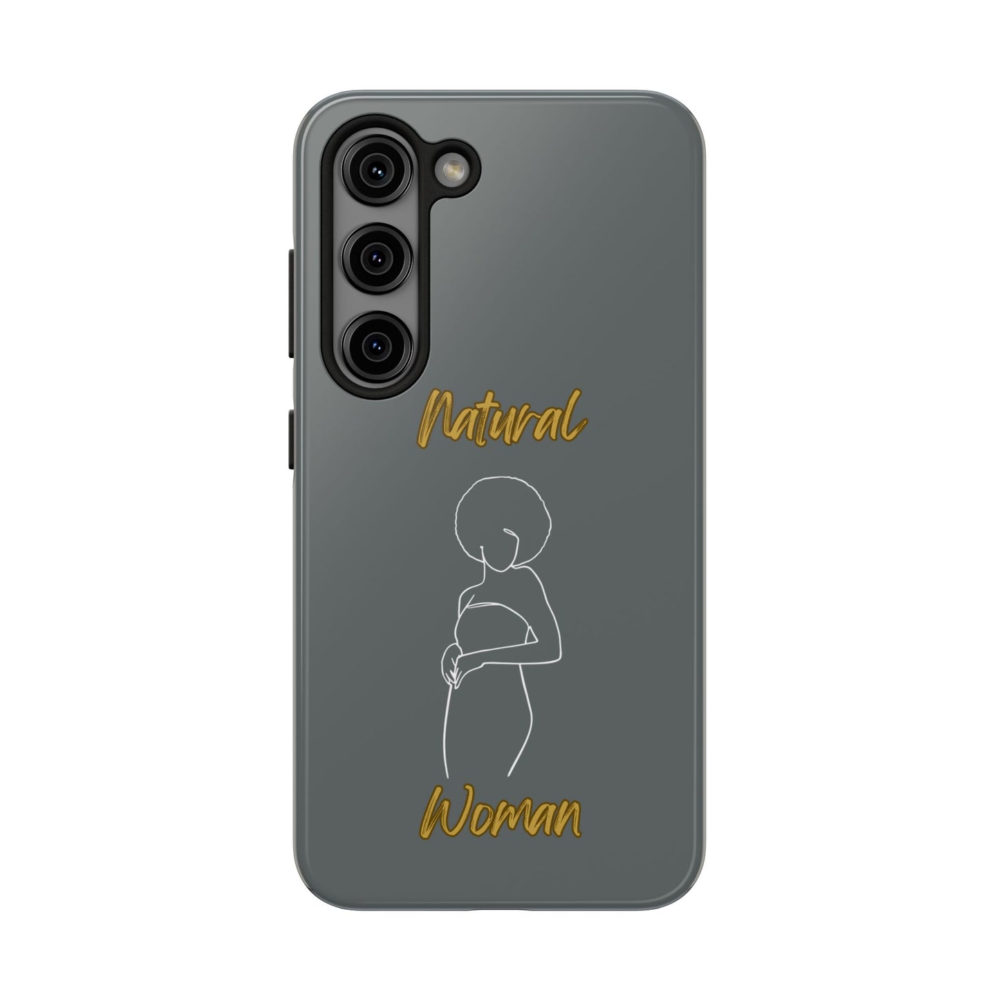 Natural Woman Sho Nuff (WL)Tough Phone Cases DARK GREY