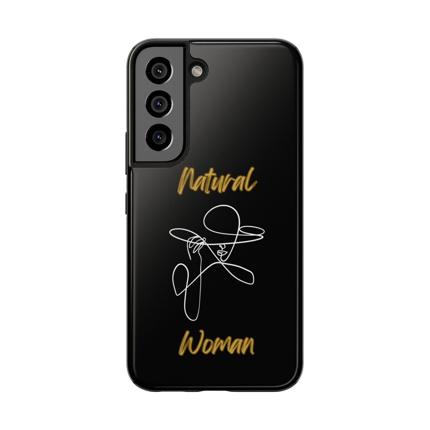Natural Woman An Original (WL)Tough Phone Cases BLACK