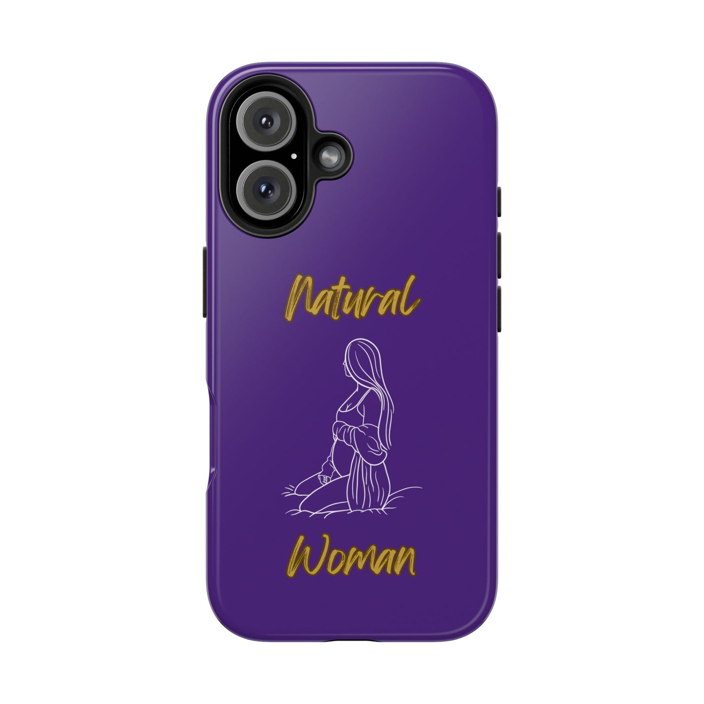 Natural Woman Expecting (WL)Tough Phone Cases PURPLE