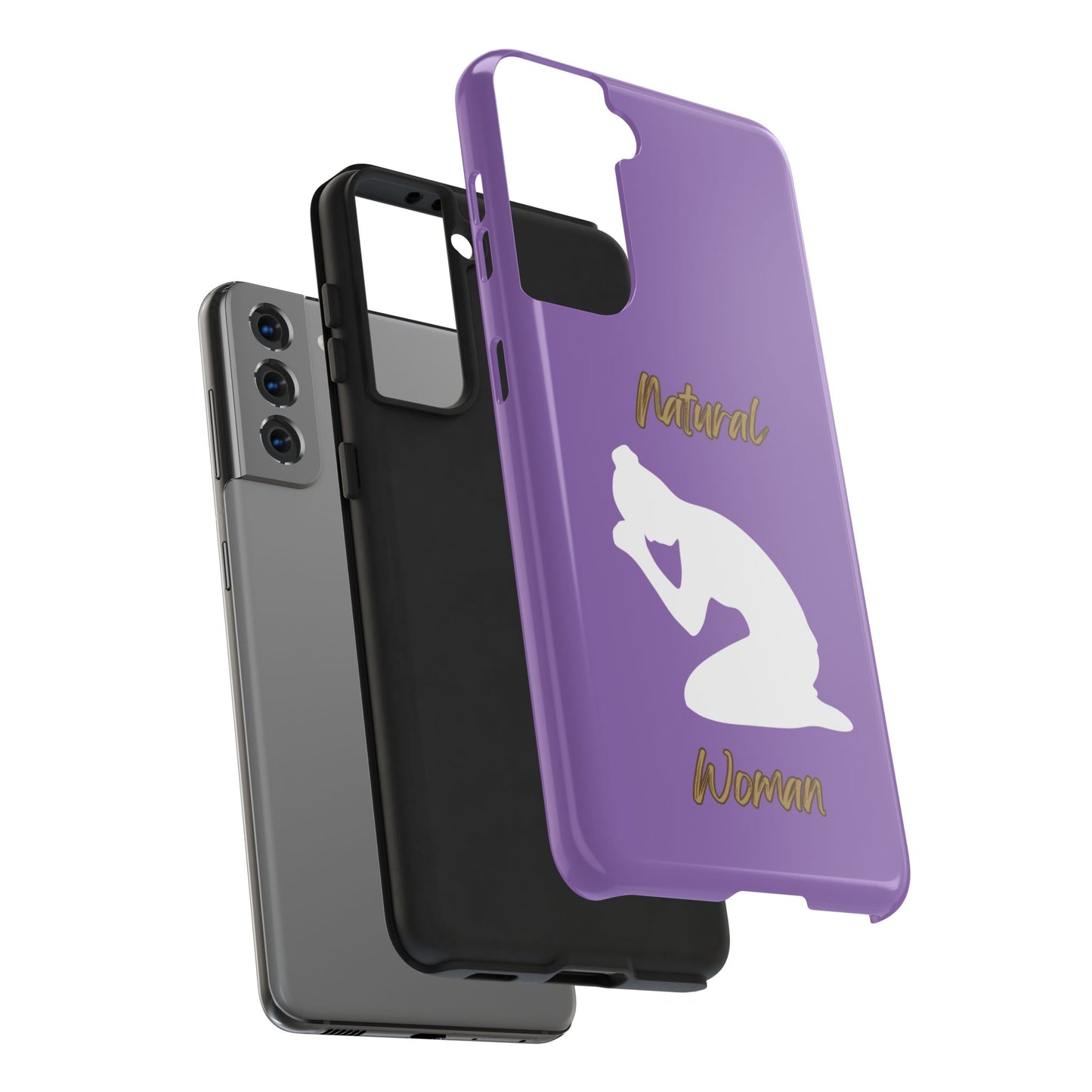 Natural Woman Pray (WL) Tough Phone Cases LIGHT PURPLE