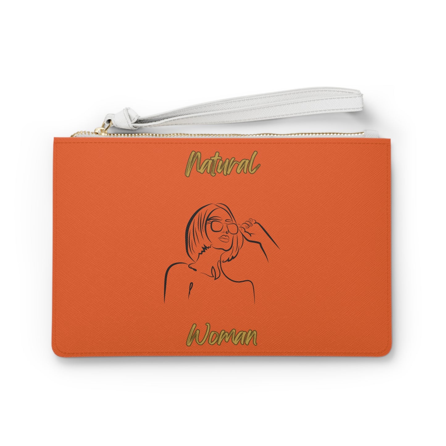 Natural Woman Bright Future (BL) Clutch Bag ORANGE