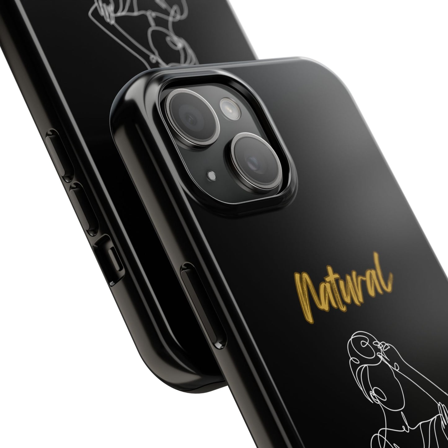 Natural Woman Style (WL)Tough Phone Cases BLACK